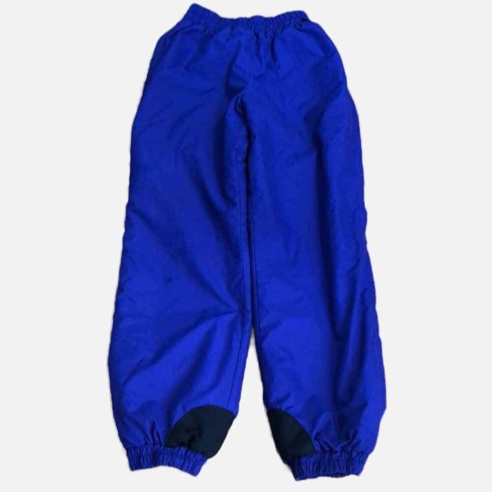 Columbia L L Bean Insulated Ski Pants Elastic Cuffs / Waistband Snap Back Pocket